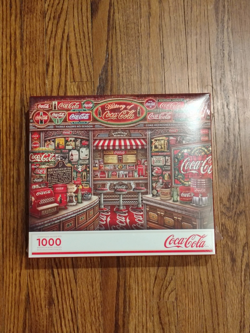 Coca-Cola 1000-Piece Retro Soda Shop Puzzle